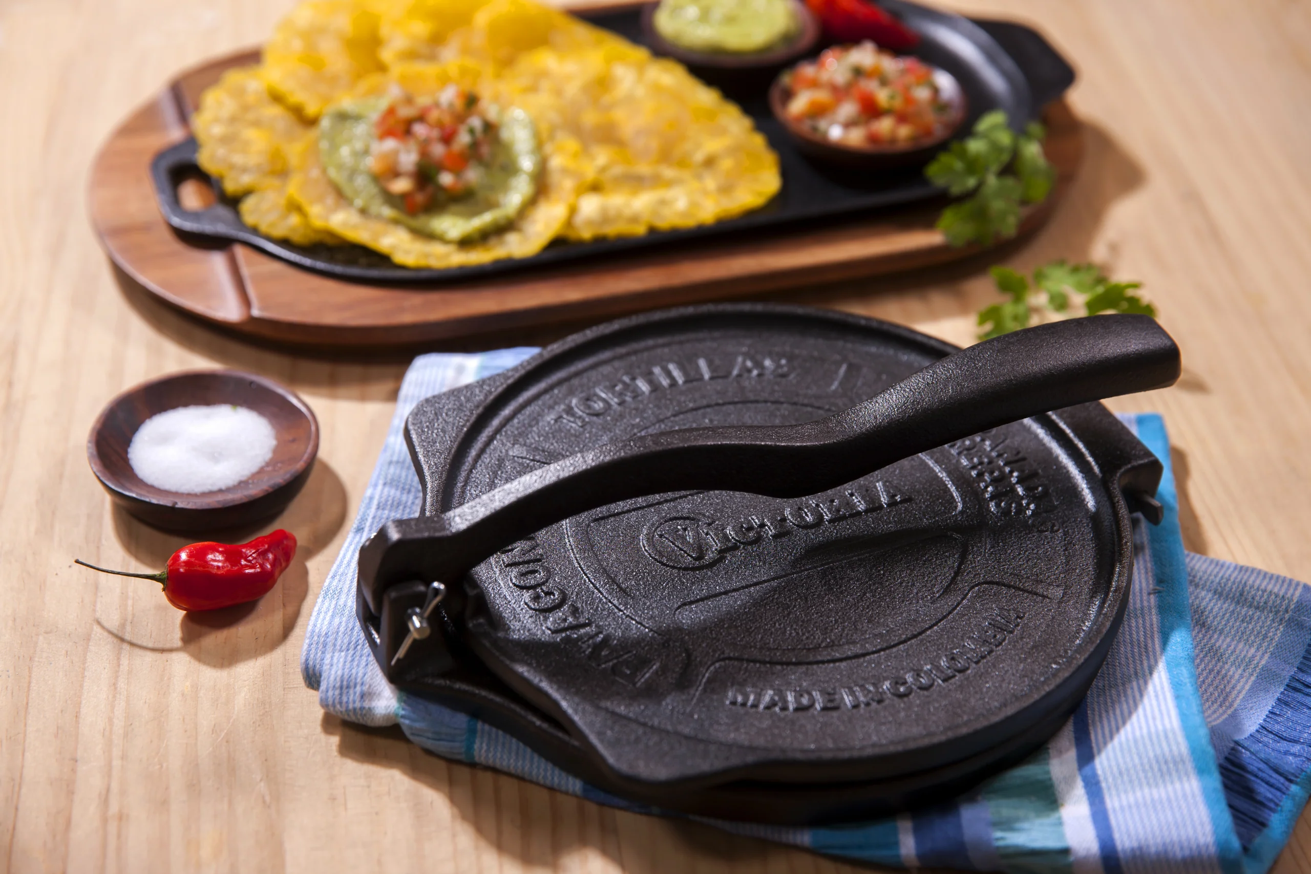 Pataconera y/o tortillera en hierro fundido Victoria - Imagen 2