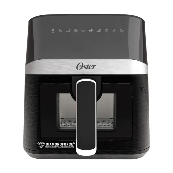 Oster® Freidora de Aire Digital, 4L de Capacidad, con Recubrimiento DiamondForce, Ventana y Luz Interna, con 10 Programas Automáticos - Imagen 3