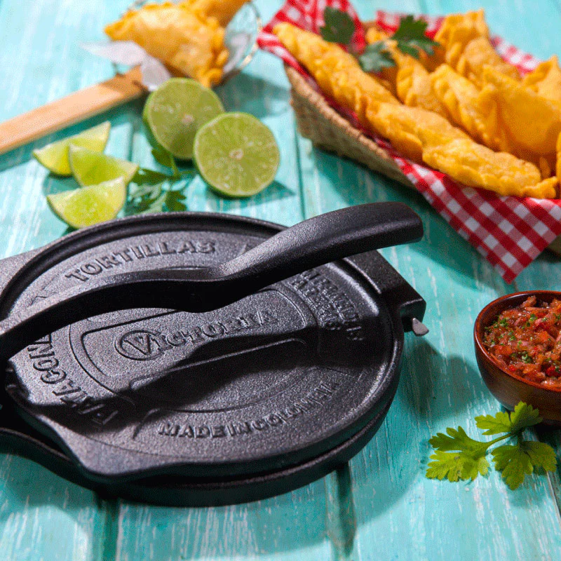 Pataconera y/o tortillera en hierro fundido Victoria - Imagen 3