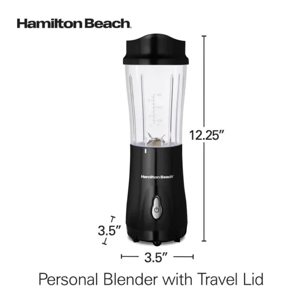 Licuadora Personal Hamilton Beach Negra - Imagen 4