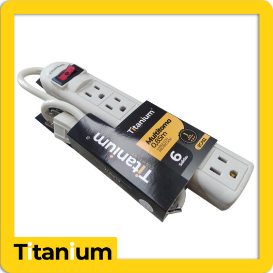 Multitoma x6 puestos 1 metro - Imagen 3