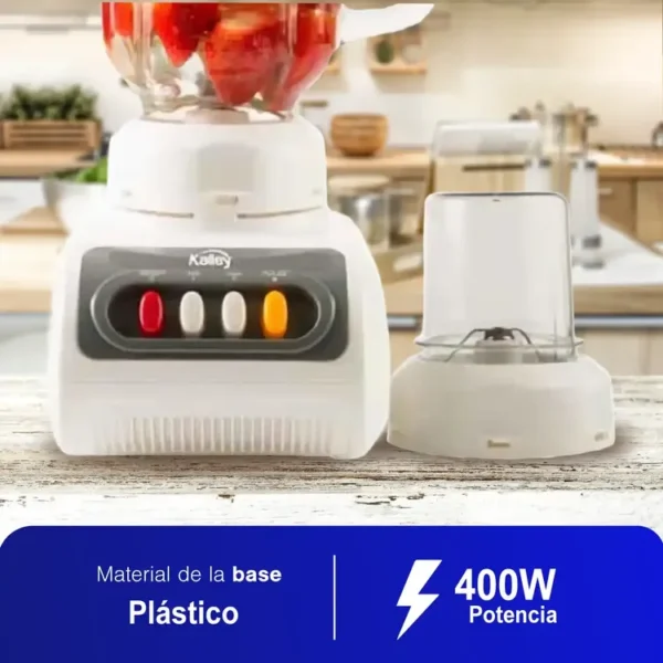 Licuadora KALLEY K-LPV40 Blanco - Imagen 3