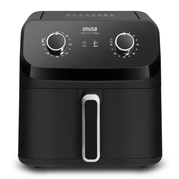 Freidora de aire IMUSA Mega Mecánica 7.5L Negra - Imagen 3